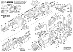 Bosch 0 601 18P 742 GDB 2500 WE Diamond Drilling Machine 230 V / GB Spare Parts GDB2500WE